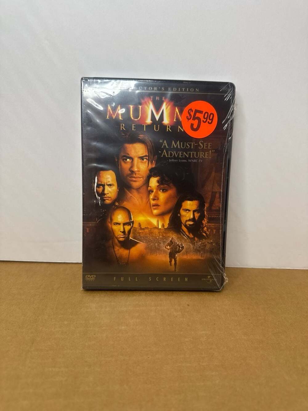 The Mummy Returns Collector's Edition DVD Full Screen Brendan Fraser New